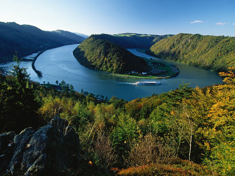 der Schlögener Donau-Talenge